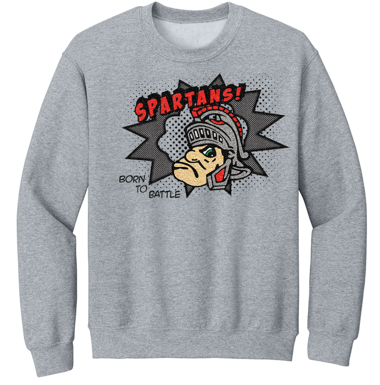 Lima Senior Spartan Comic Youth/Adult Crew
