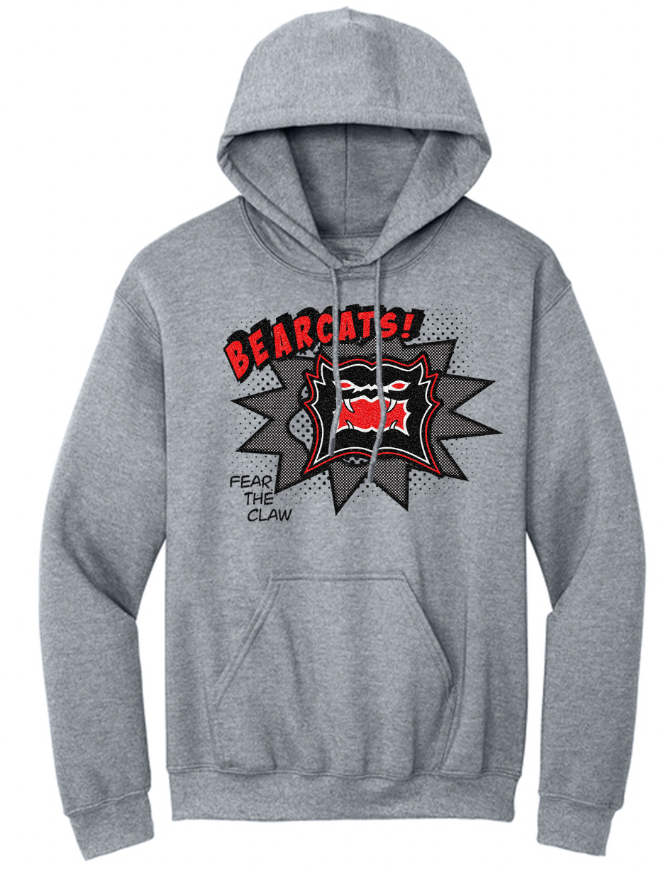 Spencerville Bearcat Comic Youth/Adult Hoodie