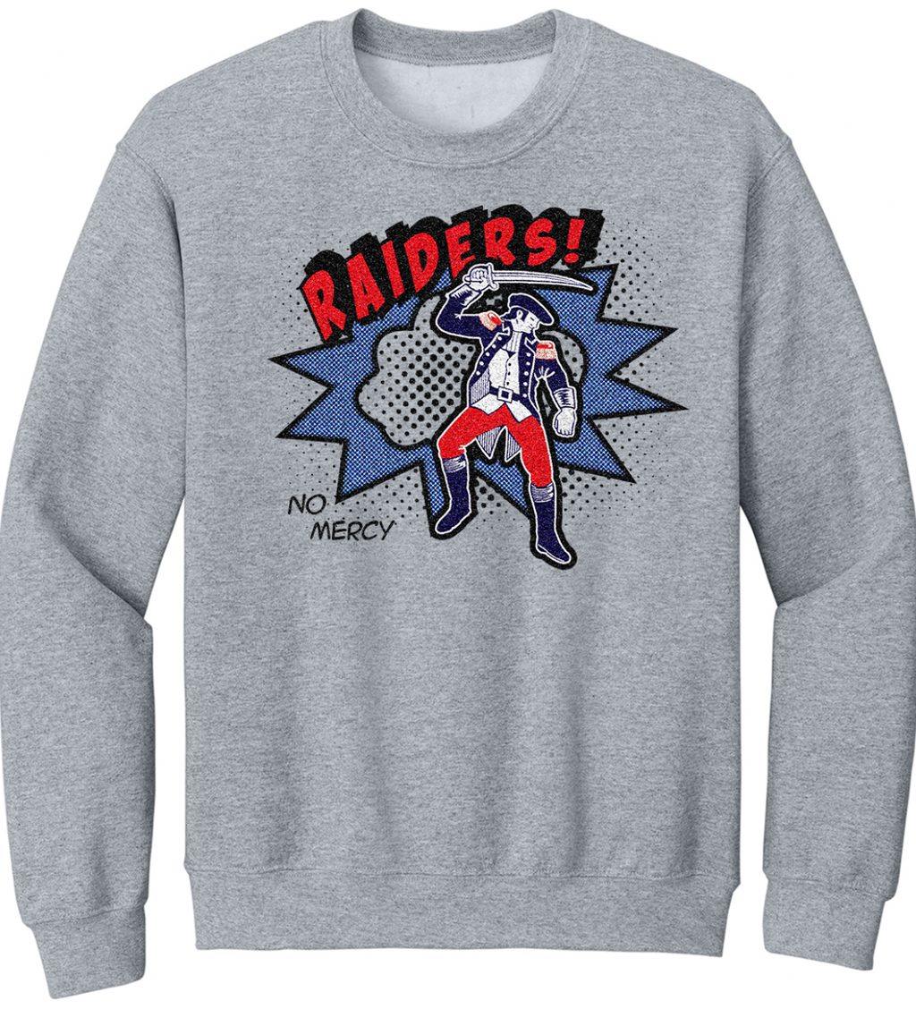 Wayne Trace Raiders Comic Youth/Adult Crew