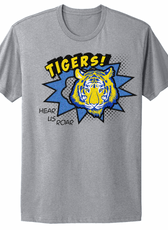 Waynesfield-Goshen Tiger Comic Infant/Toddler/Youth/Adult T-Shirt