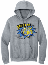 Waynesfield-Goshen Tiger Comic Youth/Adult Hoodie