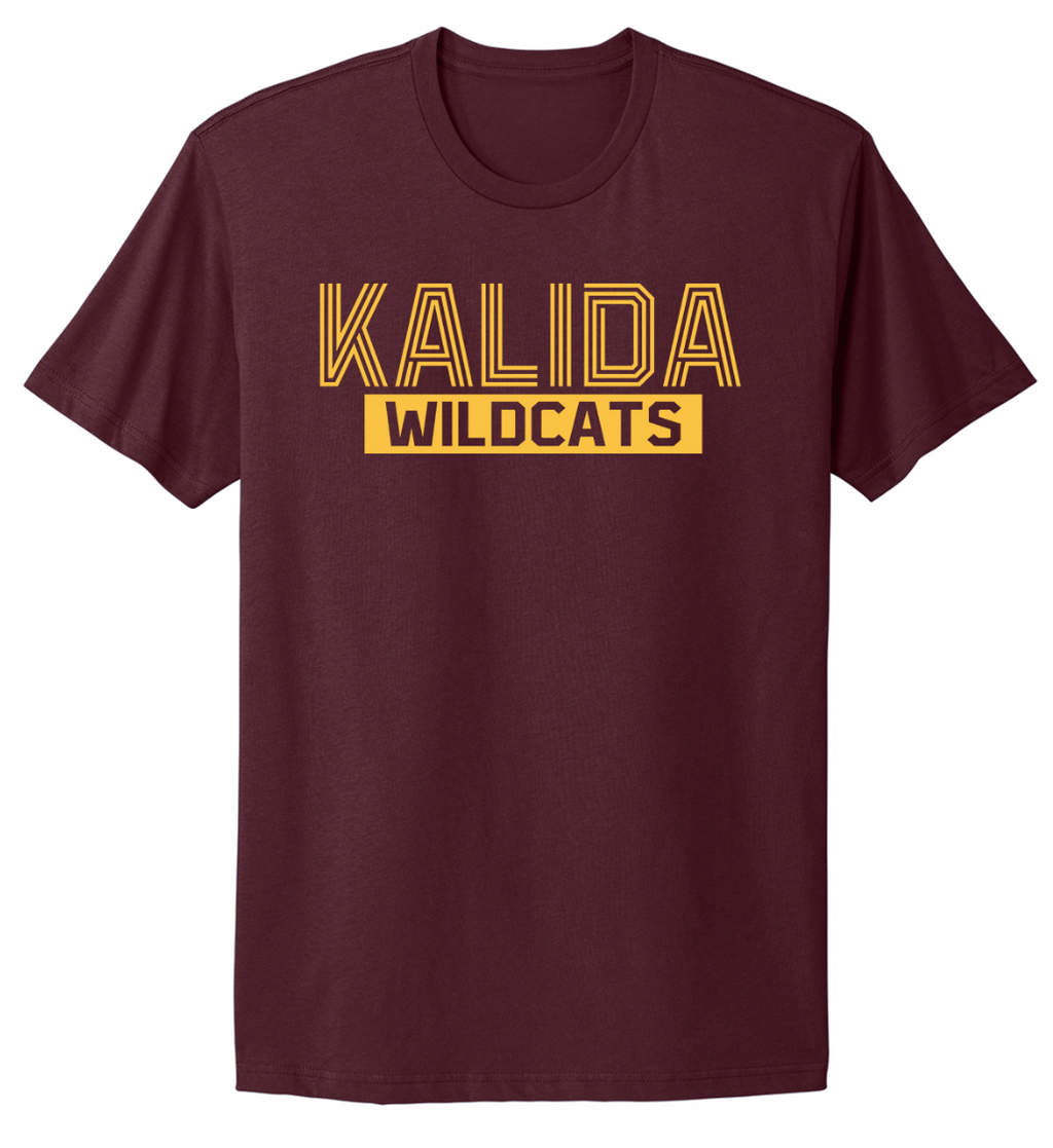 Kalida Striped Font Infant/Toddler/Youth/Adult T-Shirt