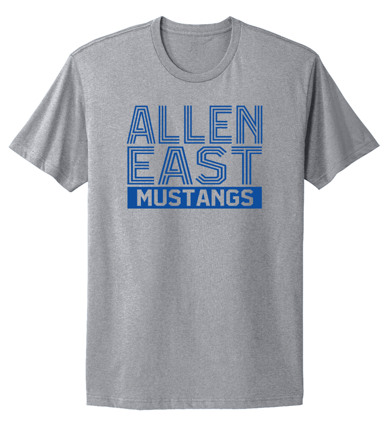 Allen East Striped Font Infant/Toddler/Youth/Adult T-Shirt