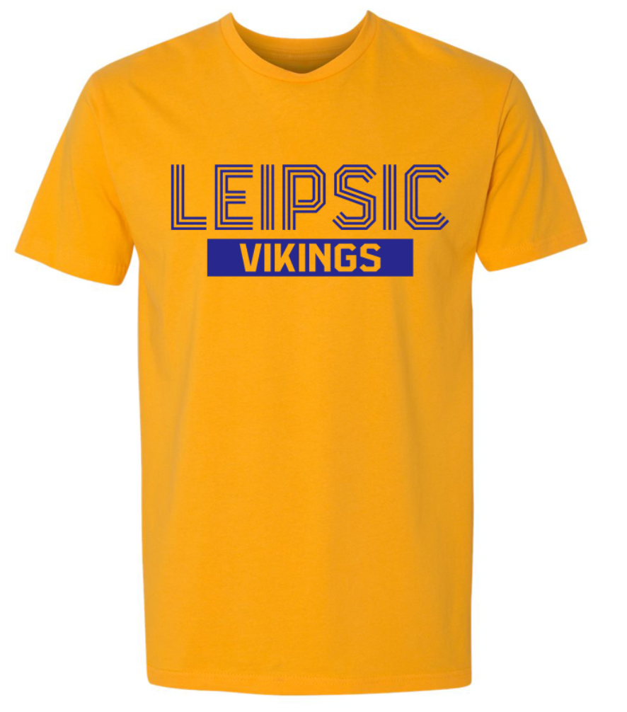 Leipsic Striped Font Infant/Toddler/Youth/Adult T-Shirt