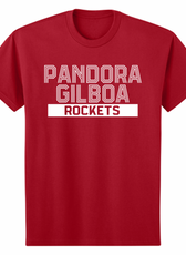 Pandora-Gilboa Striped Font Infant/Toddler/Youth/Adult T-Shirt