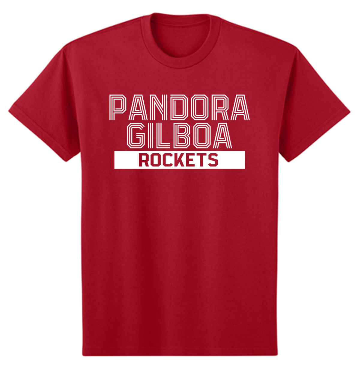 Pandora-Gilboa Striped Font Infant/Toddler/Youth/Adult T-Shirt