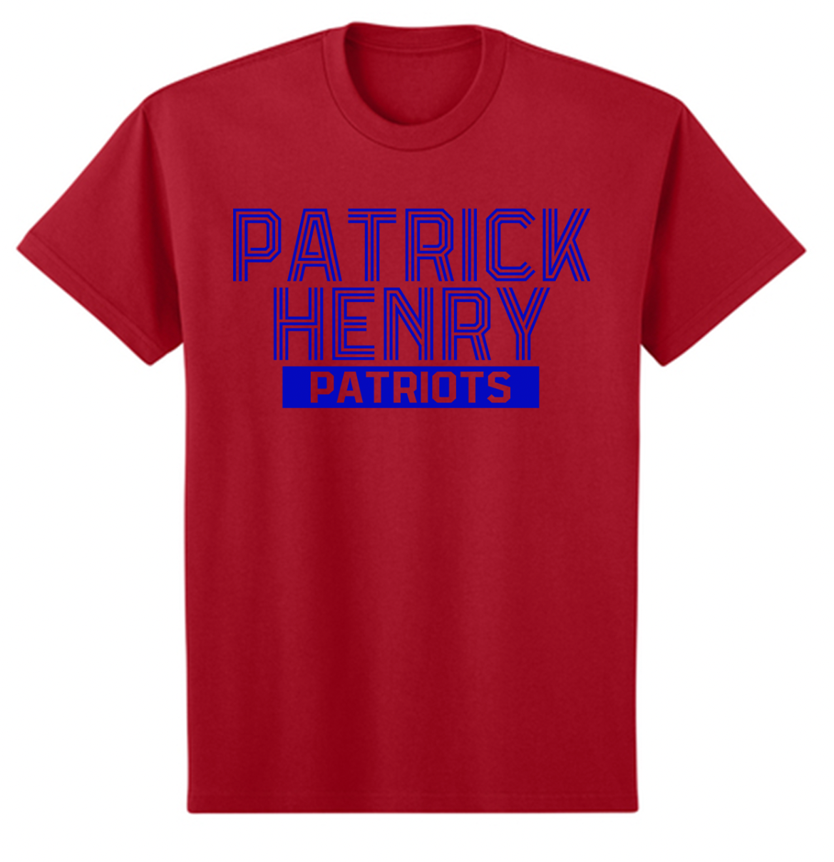 Patrick Henry Striped Font Infant/Toddler/Youth/Adult T-Shirt