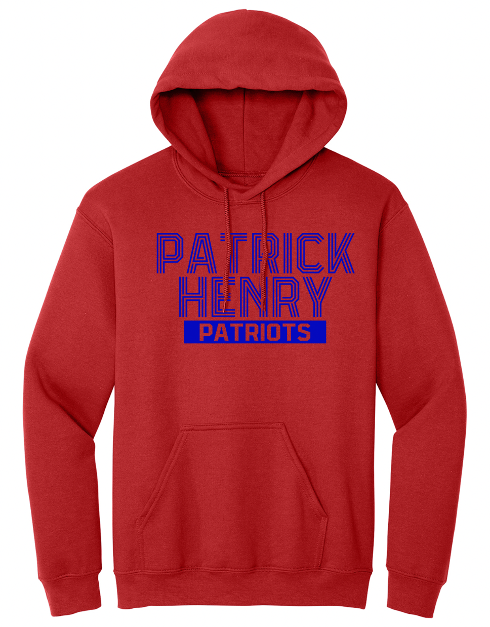 Patrick Henry Striped Font Youth/Adult Hoodie
