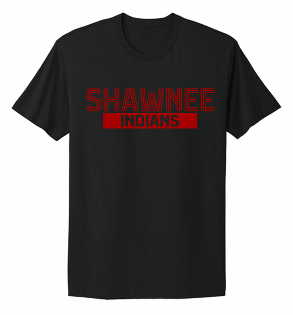 Shawnee Striped Font Infant/Toddler/Youth/Adult T-Shirt