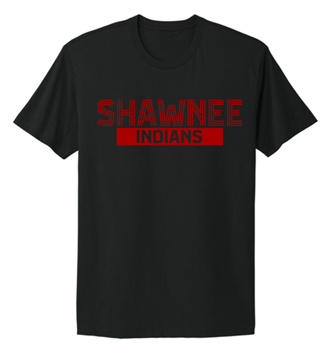 Shawnee Striped Font Infant/Toddler/Youth/Adult T-Shirt