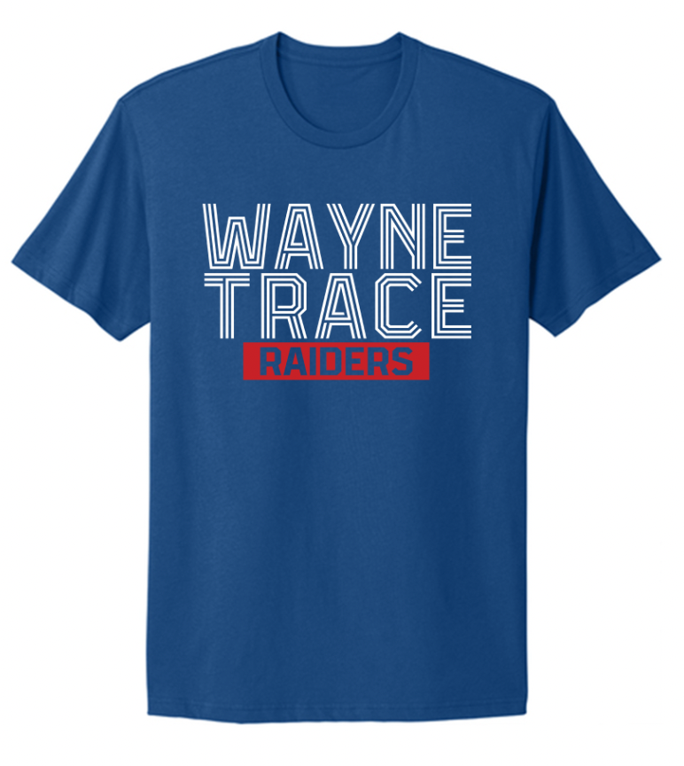 Wayne Trace Striped Font Infant/Toddler/Youth/Adult T-Shirt