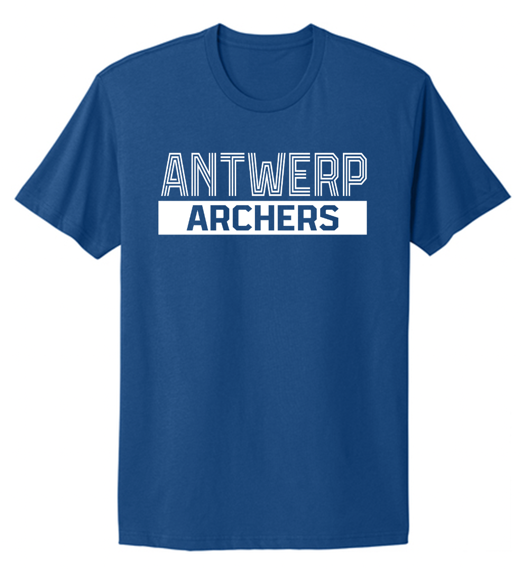 Antwerp Striped Font Infant/Toddler/Youth/Adult T-Shirt