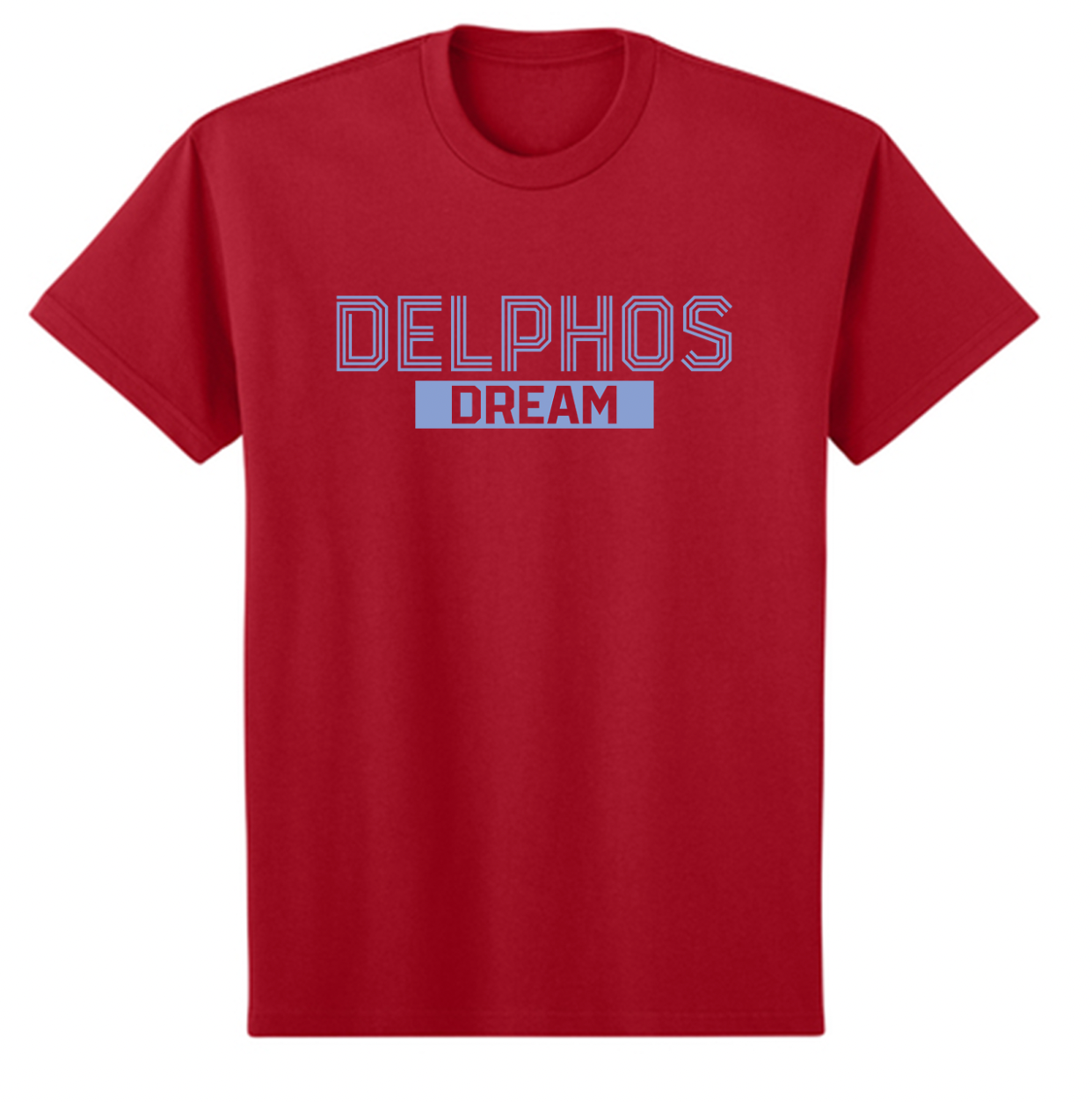 Delphos Dream Stripe Font Infant/Toddler/Youth/Adult T-Shirt