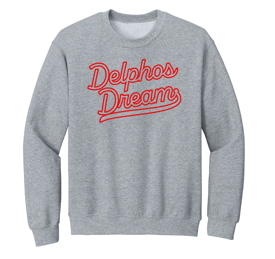 Delphos Dream Neon Lights Youth/Adult Crew