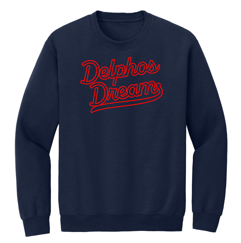 Delphos Dream Neon Lights Youth/Adult Crew