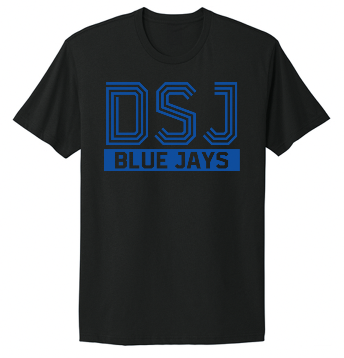 Delphos St. John's Striped Font Infant/Toddler/Youth/Adult T-Shirt