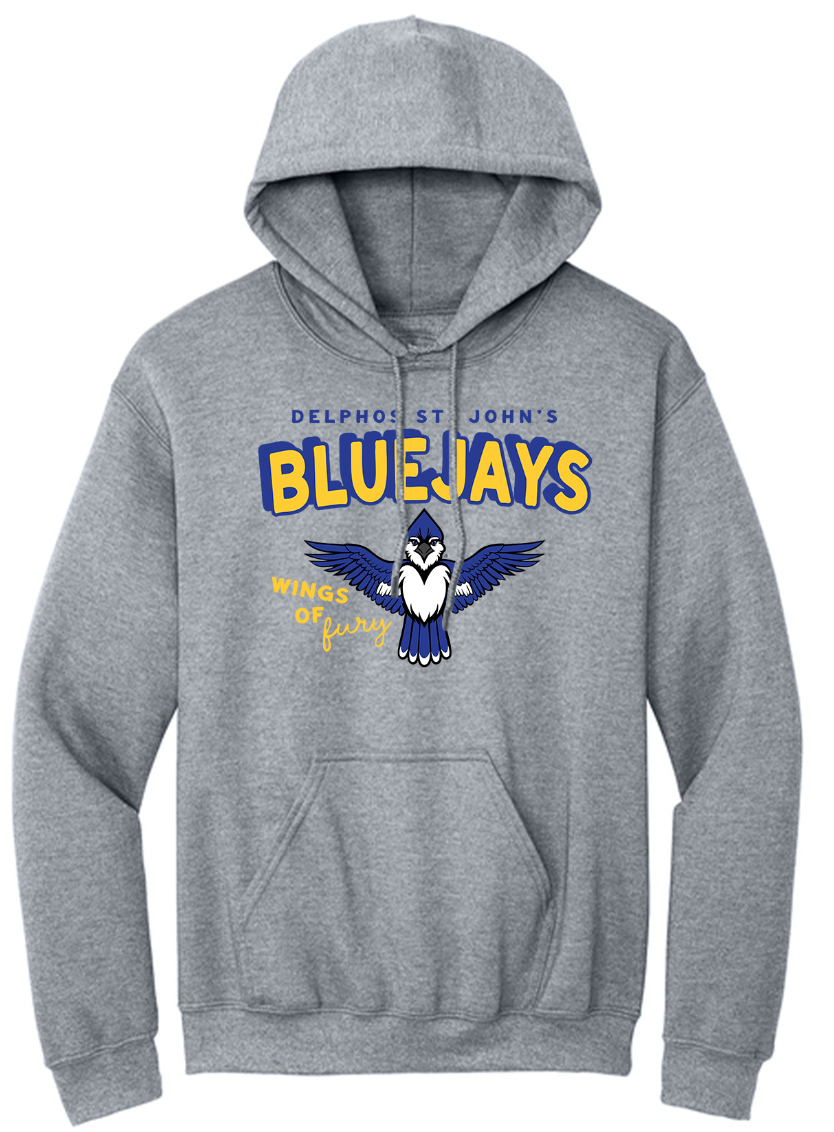 Delphos St. John's Wings of Fury Youth/Adult Hoodie