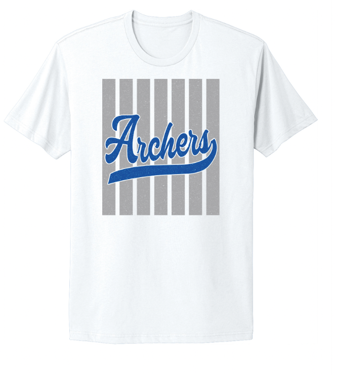 Archers Striped Fan Infant/Toddler/Youth/Adult T-Shirt