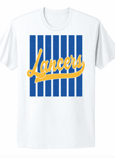 Lancers Striped Fan Infant/Toddler/Youth/Adult T-Shirt