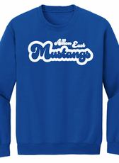 Allen East Bubble Font Youth/Adult Crew