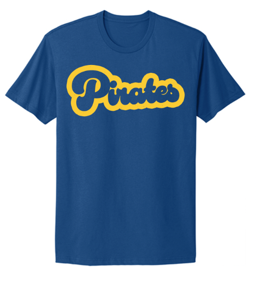 Pirates Bubble Font Infant/Toddler/Youth/Adult T-Shirt