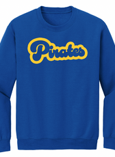 Pirates Bubble Font Youth/Adult Crew