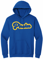 Pirates Bubble Font Youth/Adult Hoodie