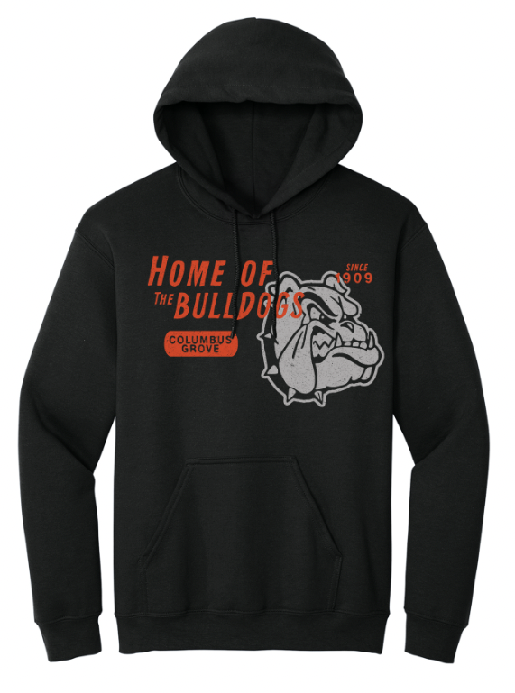 Home of the Bulldogs Youth/Adult Hoodie