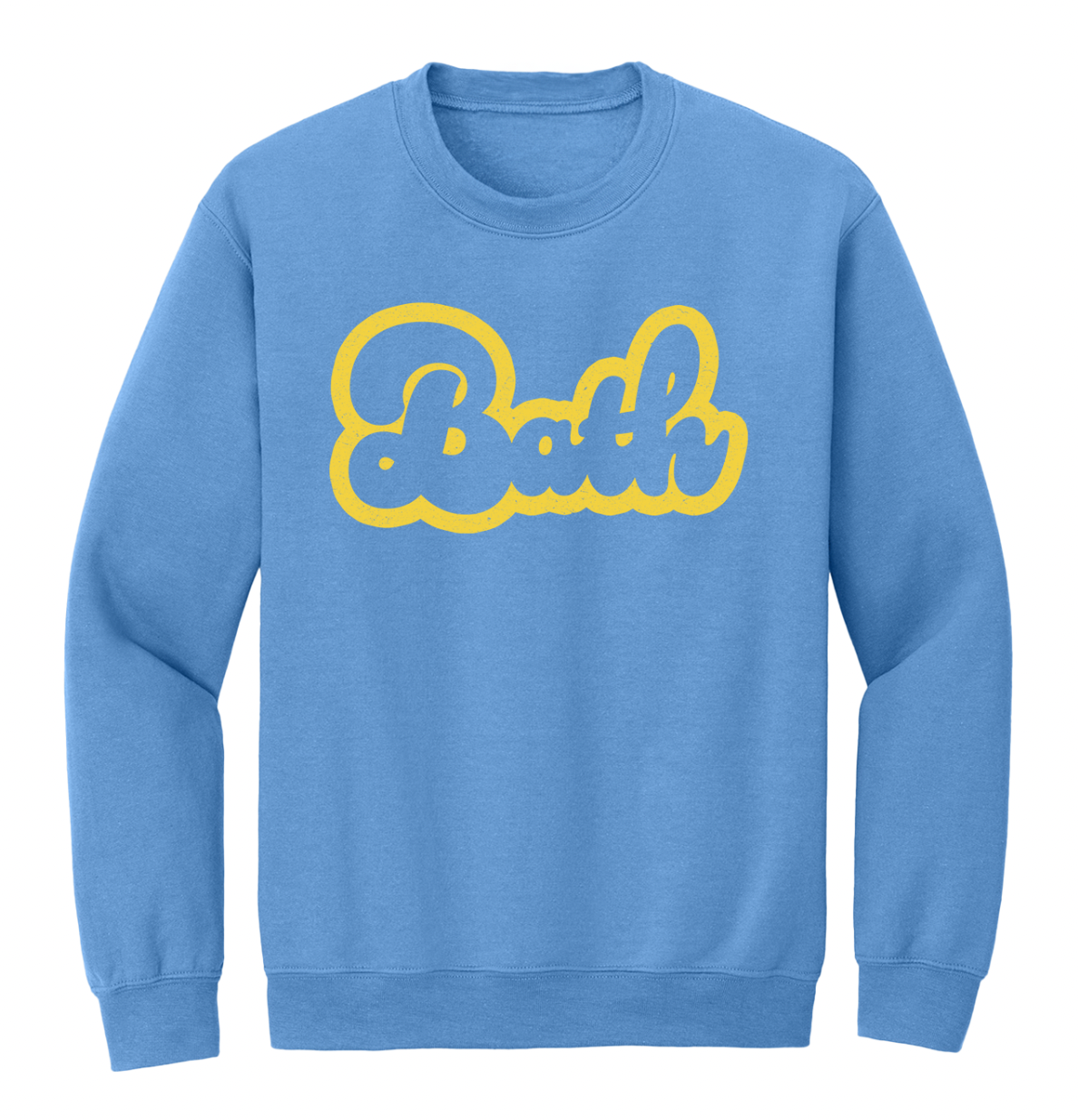 Bath Bubble Font Adult Crew