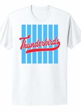 Thunderbirds Striped Fan Infant/Toddler/Youth/Adult T-Shirt
