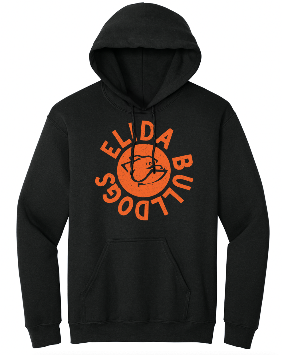 Elida Bulldogs Circle Youth/Adult Hoodie