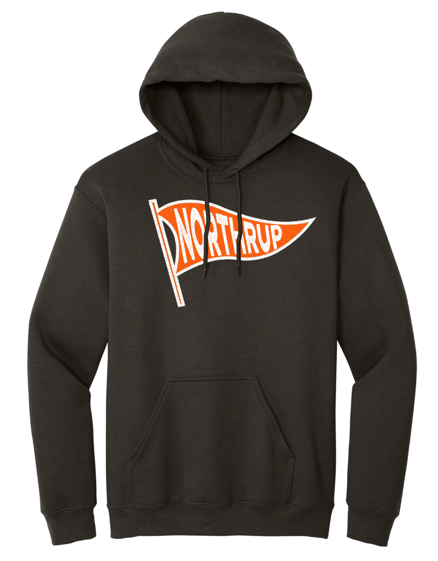 Northrup Bruins Pennant Adult Hoodie