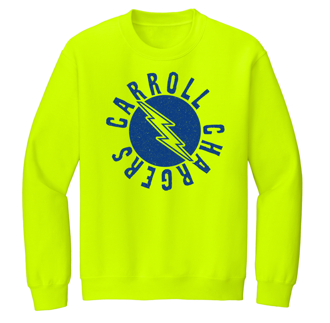Carroll Chargers Circle Adult Crew