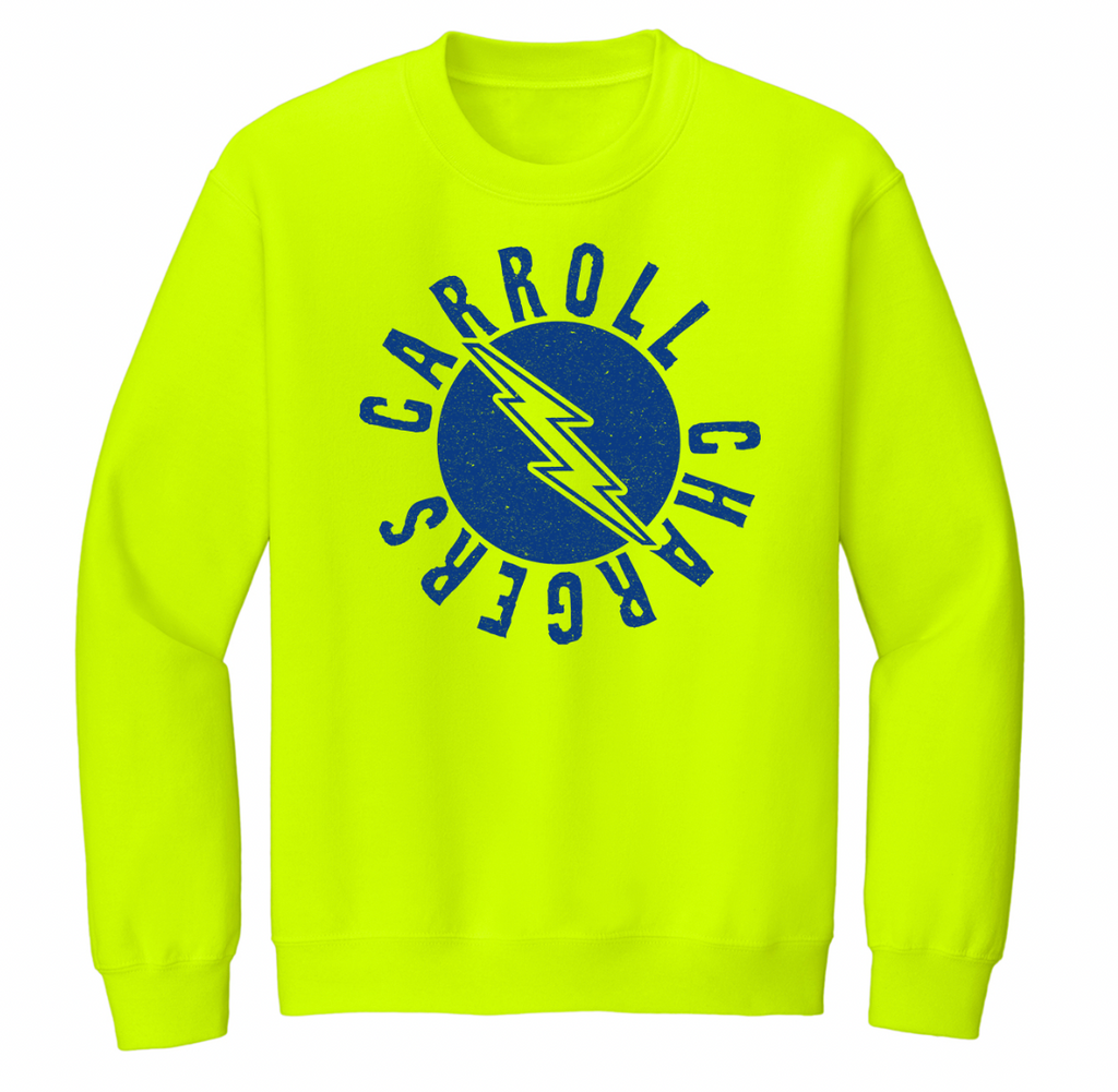 Carroll Chargers Circle Adult Crew