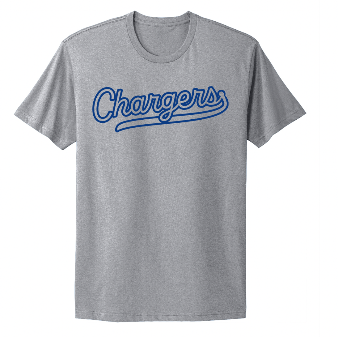 Carroll Chargers Neon Lights Infant/Toddler/Youth/Adult T-Shirt