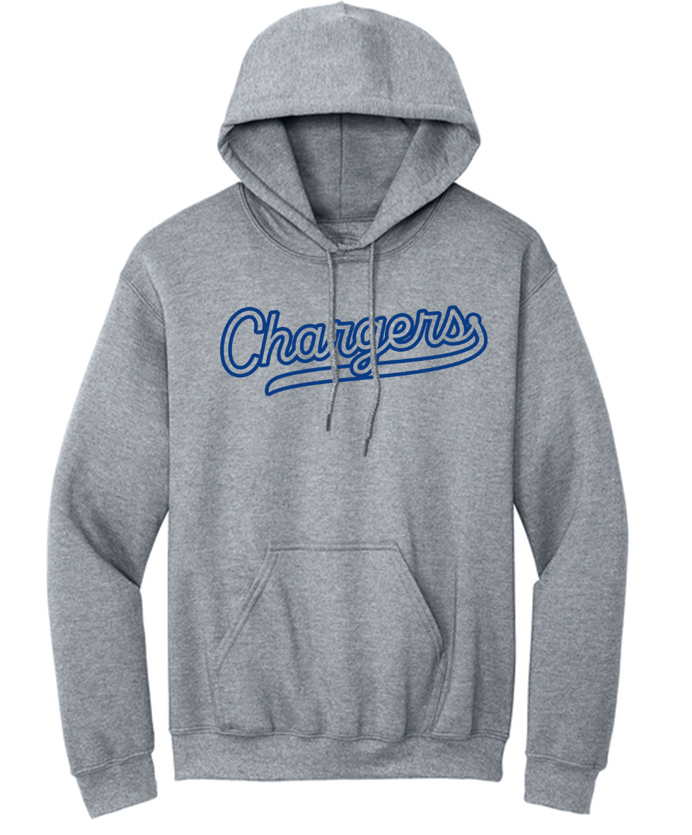 Carroll Chargers Neon Lights Youth/Adult Hoodie