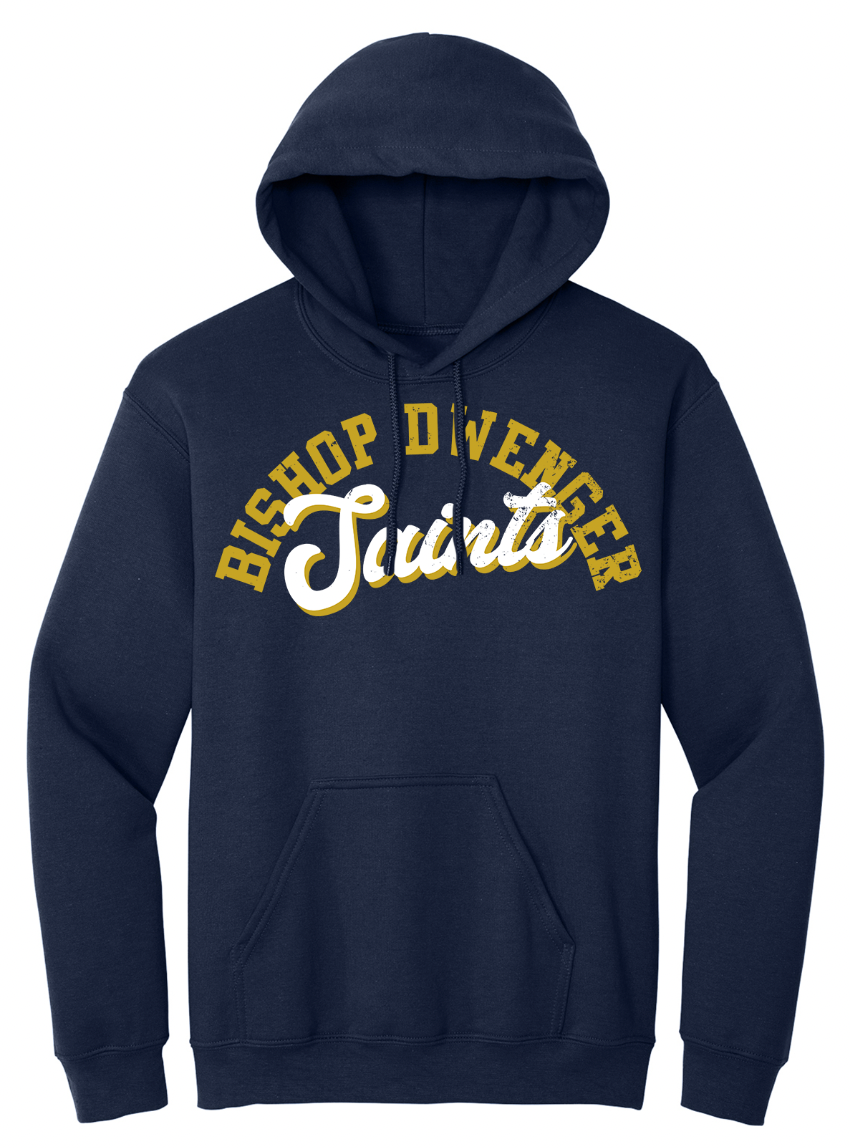 Bishop Dwenger Vintage Youth/Adult Hoodie