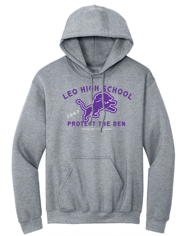 Leo Protect the Den Youth/Adult Hoodie