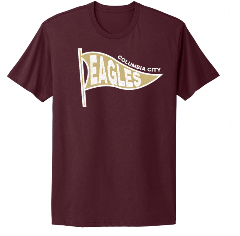 Columbia City Pennant Youth/Adult T-Shirt