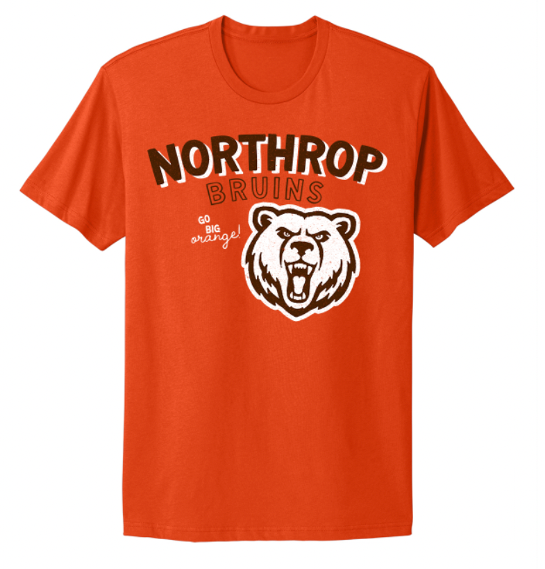 Northrop Bruins Go Big Orange Youth/Adult T-Shirt