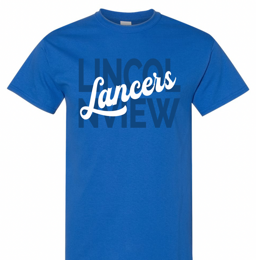 Spirit Script Color T-Shirt 003